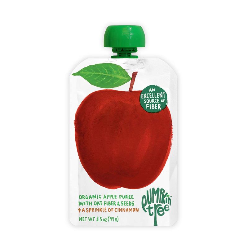 Photo 1 of BB; 01/06/2024
Pumpkin Tree Organics Fruit Snack Pouch, Apple + Fiber + A Sprinkle of Cinnamon, 3.5 Ounce (Pack of 10)
