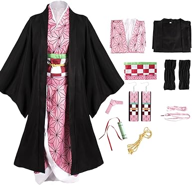 Photo 1 of besteffie Anime Cosplay Kimono Set Halloween Party Costumes For Men, Women, Kids