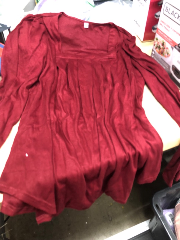 Photo 1 of large red blouse