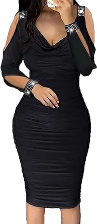 Photo 1 of  Women's Sexy Bodycon Dress Birthday Party Club Night Date Evening Dresses
