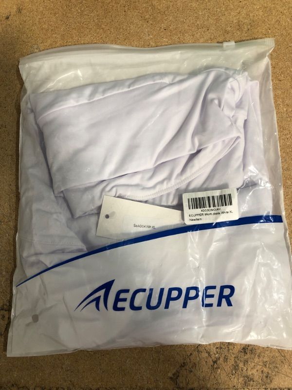 Photo 1 of ECUPPER Womens Workout Tennis Skirt High Waisted Athletic Golf Skort Inner Shorts Stretch A Line Pencil Skirts with Pockets SIZE XL