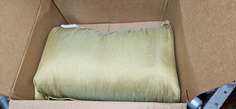 Photo 2 of (SEE NOTES) Pillow Perfect Holiday Ornaments Lumbar Pillow, 1 Count (Pack of 1), Gold