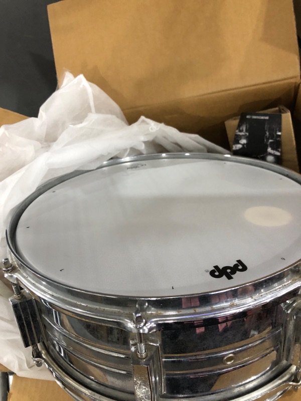 Photo 4 of ***USED***PDP By DW PDP 2023 LTD Mapa Burl 5.5x14 Snare Drum (PDLT5514SSMB)