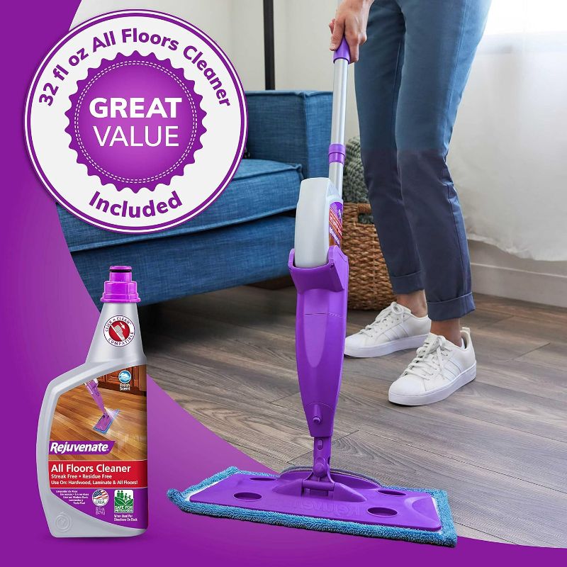 Photo 3 of (READ NOTES) Rejuvenate Click N Clean MultiSurface Spray Mop System (PARTS ONLY) 