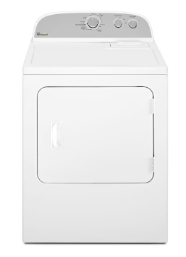 Photo 1 of Whirlpool 7-cu ft Electric Dryer (White)