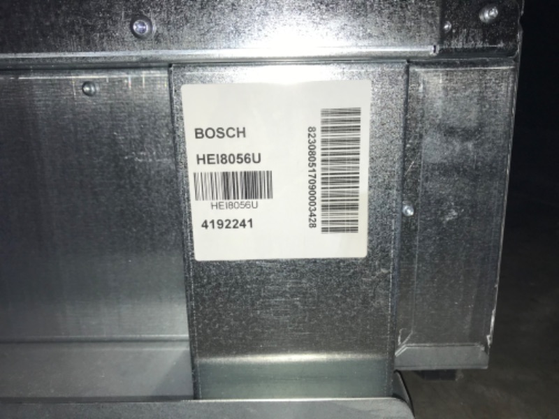 Photo 11 of Bosch 800 Series 30-in Glass Top 5 Elements 4.6-cu ft Self-Cleaning Convection Oven Slide-in Electric Range (Stainless Steel)
