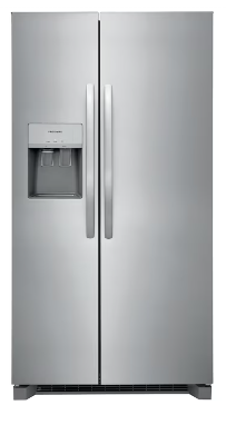 Photo 1 of Frigidaire 25.6-cu ft Side-by-Side Refrigerator with Ice Maker