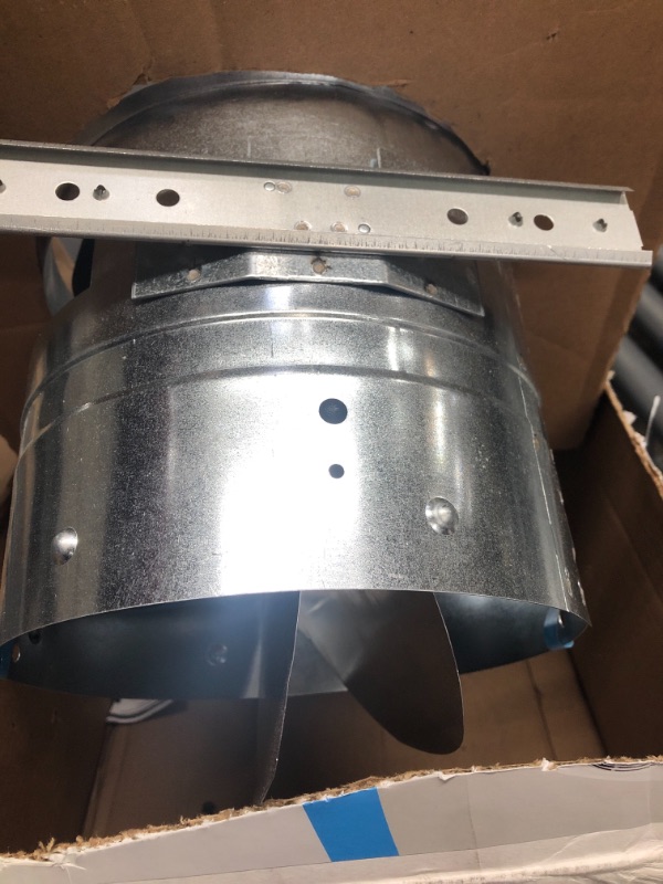 Photo 2 of * item sold for parts only * 
Broan-NuTone 505 Exhaust Fan, White Vertical Discharge Ceiling Ventilation Fan, 8.5 Sones, 200 CFM, 8"