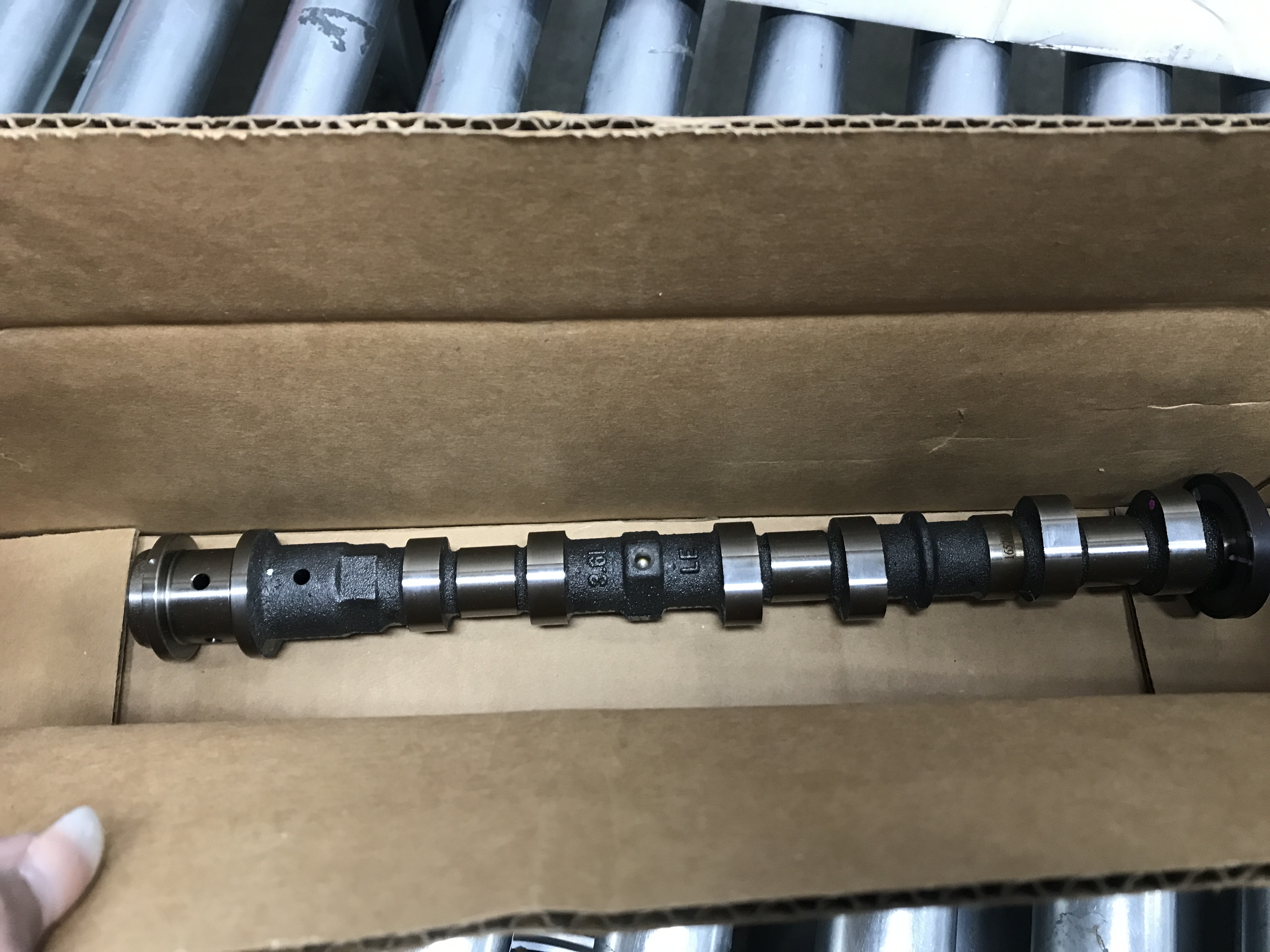 Photo 2 of 5184377AG Left Side Exhaust Camshaft Compatible with Jeep for Dodge for Chrysler & for Ram 3.6L V6 Models 05184377AH 5184377AE 5184377AF 
