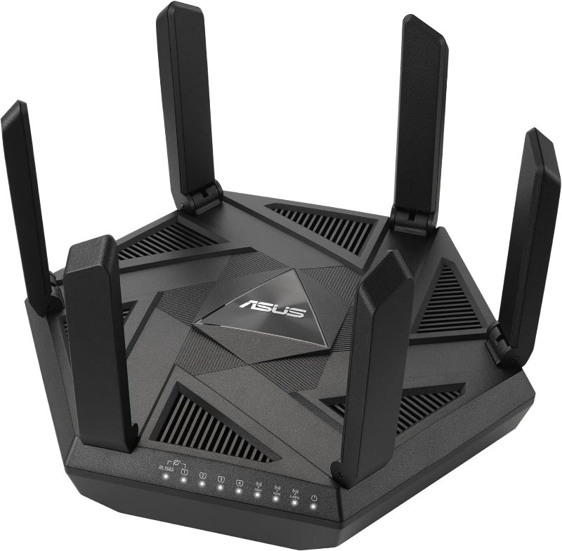 Photo 1 of ASUS RT-AXE7800 Tri-Band WiFi 6E Extendable Router, 6GHz Band, 2.5G Port