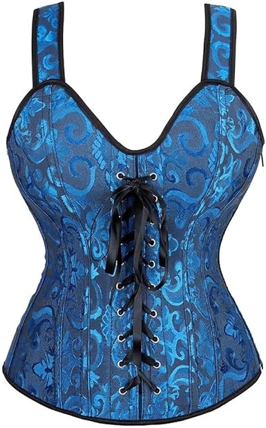 Photo 1 of Jutrisujo Corsets for Women Overbust Bustier Top Gothic Sexy Shoulder with Straps
