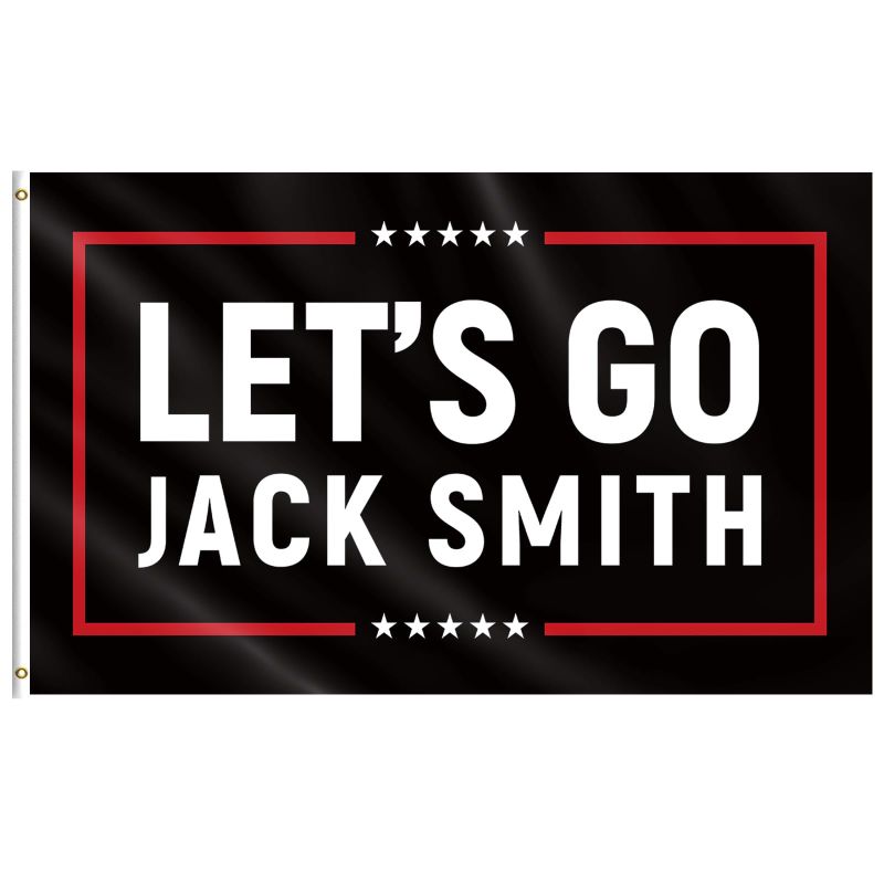 Photo 1 of 2 PACK Let'S Go Jacks Smith Flag Funny Poster Tapestry Pop Art Home Decoration 3x5 Feet Banner with Brass Grommetsfor College Dorm Room Decor,Outdoor,Parties gifts, filming, events, festivals,Garden,Garage,Home..