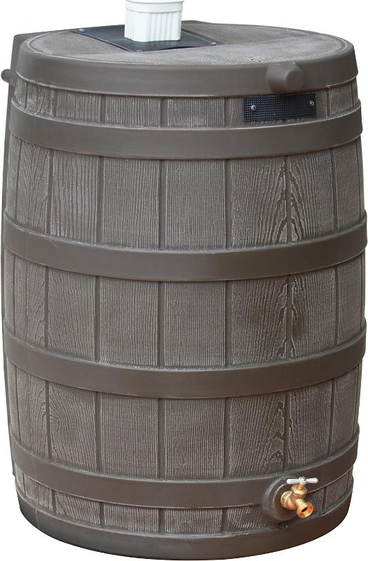 Photo 1 of 
Rain Wizard 50 Gallon Rain Barrel - Oak
Color:Oak