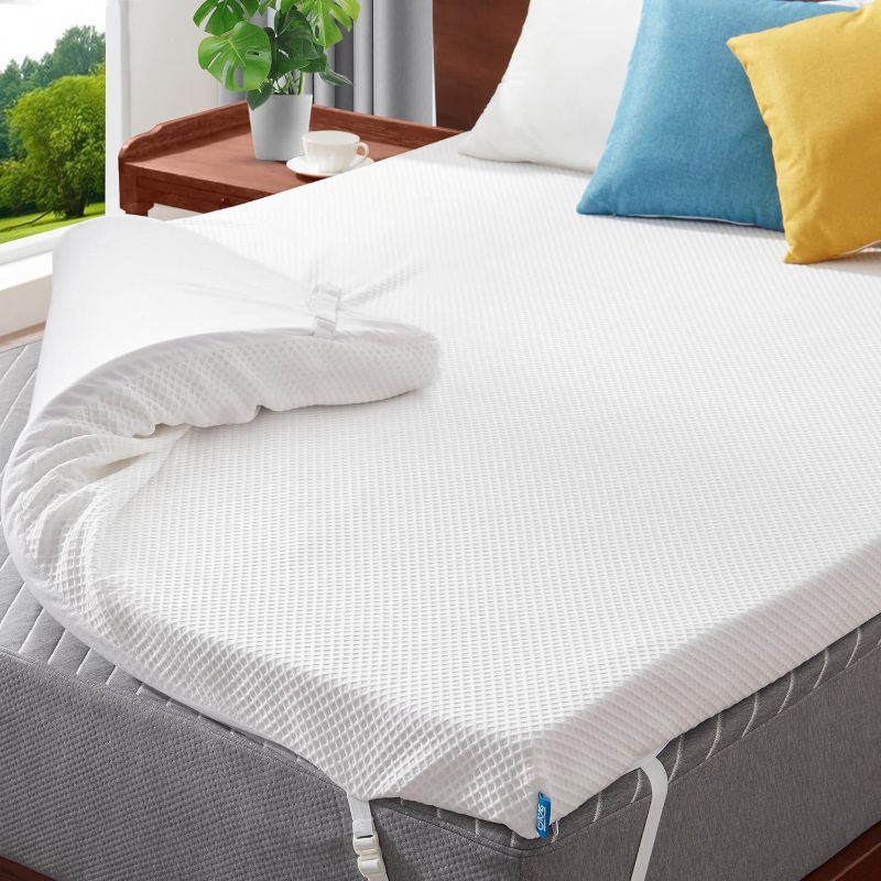 Photo 1 of 
Photo for Reference Only*GRT 3 Inch Memory Foam Mattress Topper Full Size, Cooling Mattress Topper with Removable Bamboo Cover, Soft and Breathable Lavender Infused Bed Topper for...
Size:White
Color:Full