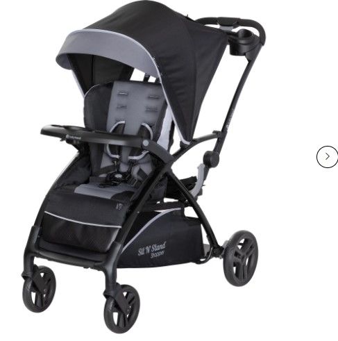 Photo 1 of *********UNKNOWN IF COMPLETE&****************
Baby Trend Sit N' Stand 5-in-1 Shopper Stroller w/Canopy and Basket, Stormy
