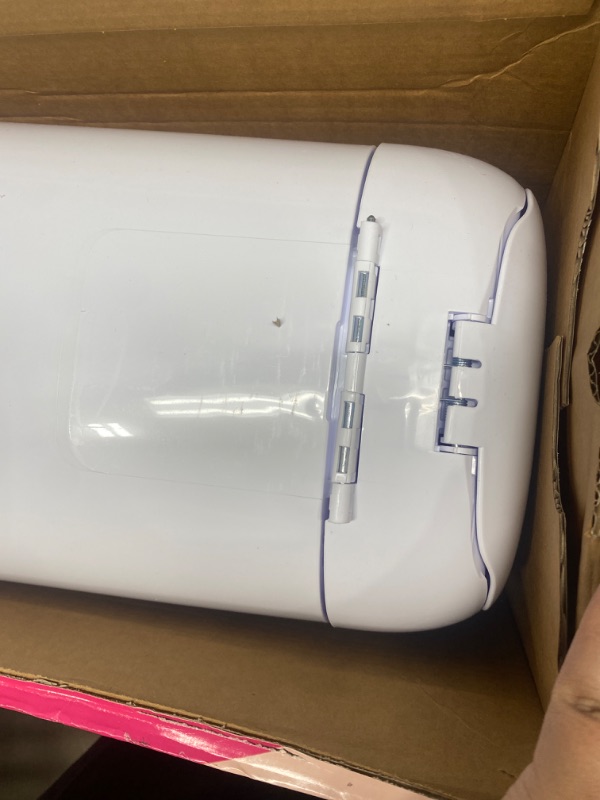 Photo 1 of Diaper Genie Expressions Pail | Odor-Controlling Baby Diaper Disposal System | Includes Diaper Pail and 1 Starter Refill Bag