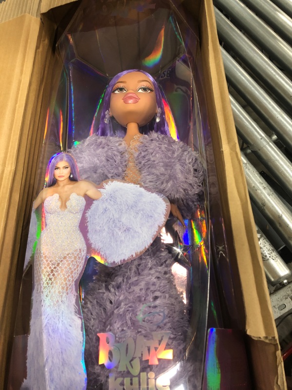 Photo 1 of Bratz x Kylie Jenner 24-Inch Large-Scale Fashion Doll with Gown, 2 Feet Tall, Amazon Exclusive