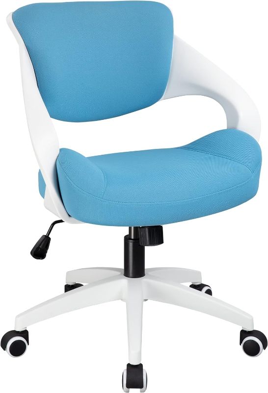 Photo 1 of BOJUZIJA Ergonomic Office Computer Desk Kid Study Chair Waist Support Function Swivel 360° for Home&Office (Blue)
