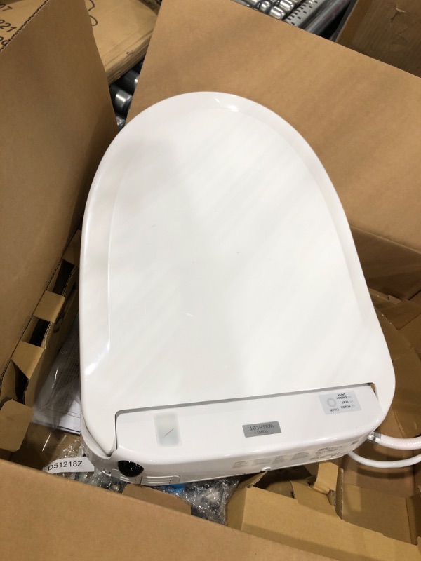 Photo 2 of **MISSING PIECE**
TOTO SW583#01 S350E Electronic Bidet Toilet Seat, Cotton White 