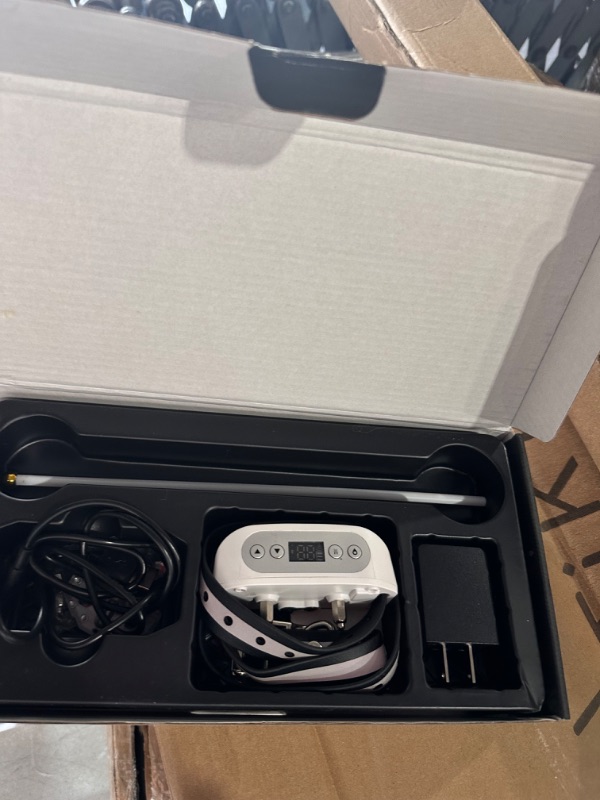 Photo 1 of **NONREFUNDABLE**FOR PARTS OR REPAIR**SEE NOTES**
Pawious GPS Dog Fence - 2nd Gen with GPS Signal Boost and AI Scene Recognition - Radius 98-3300ft, IPX7 Waterproof, Wireless Dog Fence for Medium and Large Dogs, Size 9-23in - The Newest Model 1 Dog Set