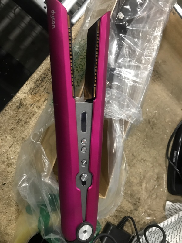 Photo 3 of ***POWERS ON - CASE MISSING - STRAIGHTENER AND CHARGER ONLY***
Dyson Corrale™ Hair Straightener Fuchsia/Fuchsia