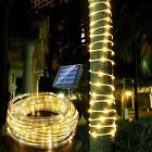 Photo 1 of 72ft Solar 200 LED Rope Lights, 8 Mode LED Lights, Waterproof, Garden, Christmas
