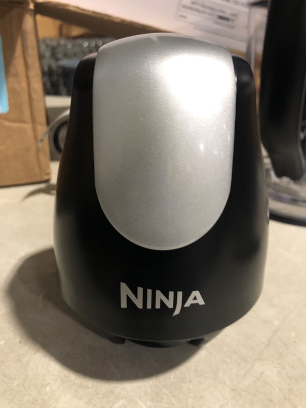 Photo 3 of * used * incomplete * see all images *
Ninja QB1004 Blender/Food Processor with 450-Watt Base, 48oz Pitcher, 16oz Chopper Bowl