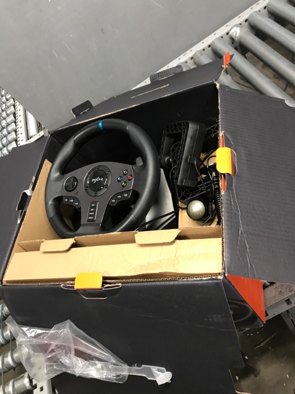 Photo 2 of PXN V9 Gaming Racing Wheel with Pedals and Shifter, Steering Wheel for PC, Xbox One, Xbox Series X/S, PS4, PS3 and Nintendo Switch