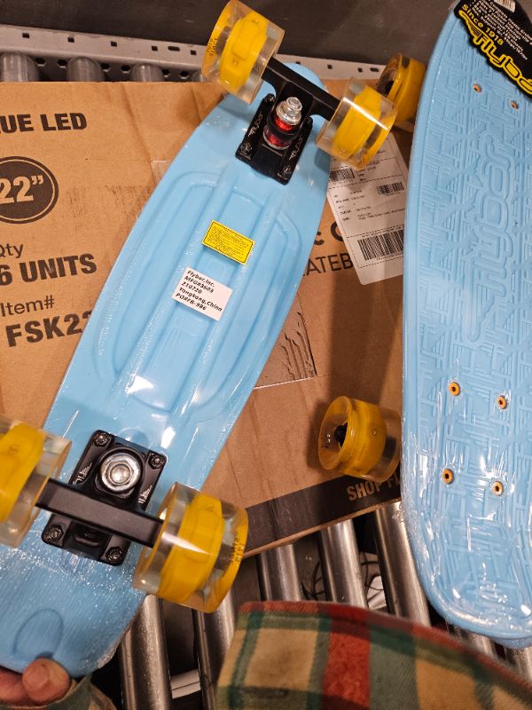 Photo 1 of Gifts for Kids Christmas, Mini Cruiser Standard Skateboard, CE Certification, Classic 22-inch Street Skating Board, Beginners and Experienced Skaters
