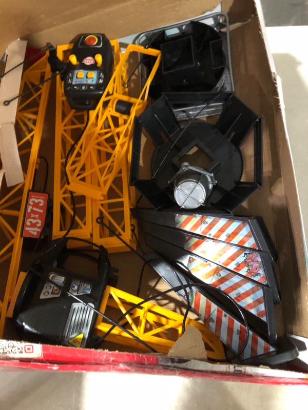 Photo 3 of ***PARTS ONLY NON REFUNDABLE***
DICKIE TOYS Mighty Construction Crane with Remote Control, 48" inches and 350 degree rotation Trolley, 