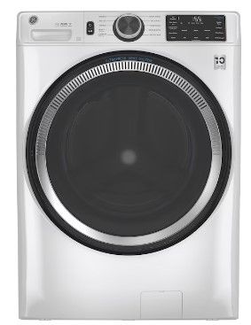 Photo 1 of **PARTS ONLY DOES NOT FUNCTION**
GE UltraFresh Vent System 4.8-cu ft Stackable Smart Front-Load Washer (White) ENERGY STAR
