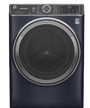 Photo 1 of LIKE NEW GE UltraFresh Vent System 5-cu ft Stackable Steam Cycle Smart Front-Load Washer (Sapphire Blue) ENERGY STAR
