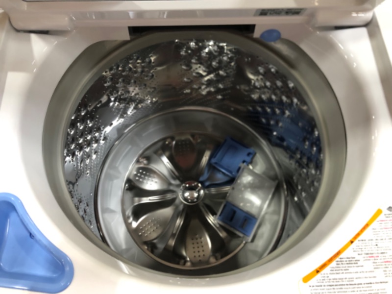 Photo 4 of LG ColdWash 5-cu ft High Efficiency Impeller Top-Load Washer (White) ENERGY STAR
