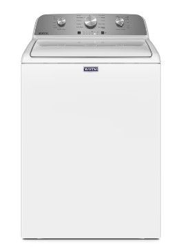 Photo 1 of LIKE NEW Maytag 4.5-cu ft High Efficiency Agitator Top-Load Washer (White)
