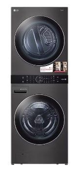 Photo 1 of LG WashTower Gas Stacked Laundry Center with 4.5-cu ft Washer and 7.4-cu ft Dryer (ENERGY STAR)
