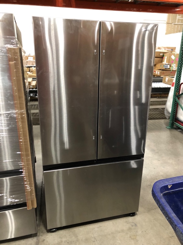 Photo 5 of ***Parts Only***Samsung Mega Capacity 31.5-cu ft Smart French Door Refrigerator with Dual Ice Maker (Fingerprint Resistant Stainless Steel) ENERGY STAR
