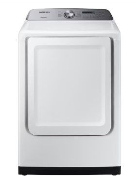 Photo 1 of Samsung 7.4-cu ft Electric Dryer (White)
