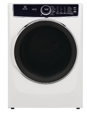 Photo 1 of Electrolux 8-cu ft Stackable Steam Cycle Electric Dryer (White) ENERGY STAR
