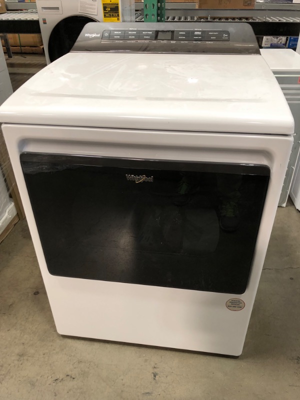 Photo 5 of Whirlpool 7.4-cu ft Electric Dryer (White)

