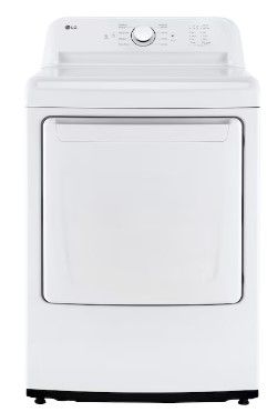 Photo 1 of LG 7.3-cu ft Electric Dryer (White) ENERGY STAR
