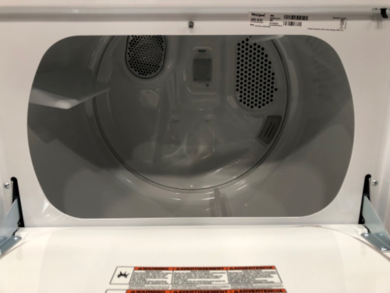 Photo 2 of Whirlpool 7-cu ft Electric Dryer (White)
