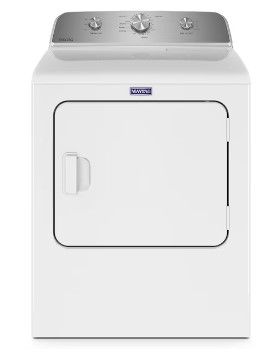 Photo 1 of Maytag 7-cu ft Electric Dryer (White)
