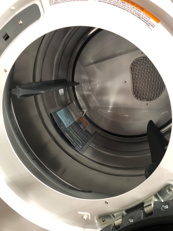 Photo 1 of Electrolux 8-cu ft Stackable Steam Cycle Electric Dryer (White) ENERGY STAR
