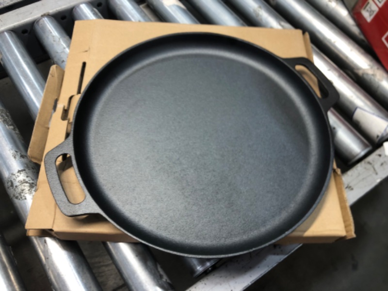 Photo 4 of 12-Piece Round Pre Seasoned Cast Iron Cookware Set