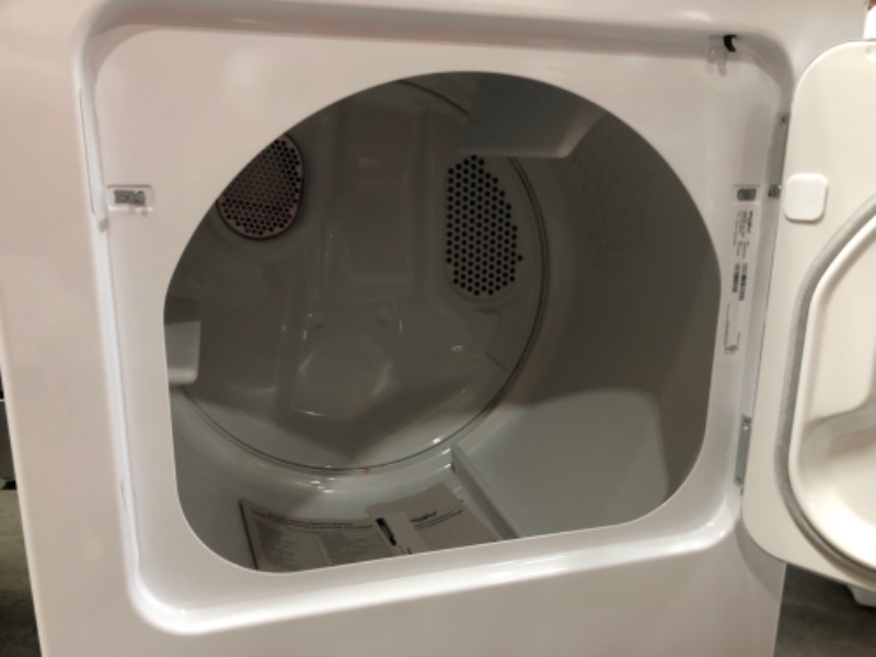 Photo 2 of Whirlpool 7-cu ft Electric Dryer (White)
