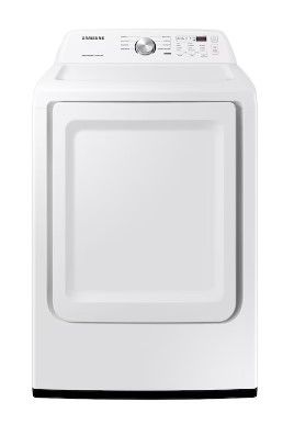 Photo 1 of Samsung 7.2-cu ft Electric Dryer (White)
