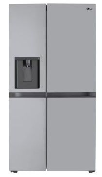 Photo 1 of LG 27.6-cu ft Side-by-Side Refrigerator with Ice Maker (Printproof Stainless Steel)
