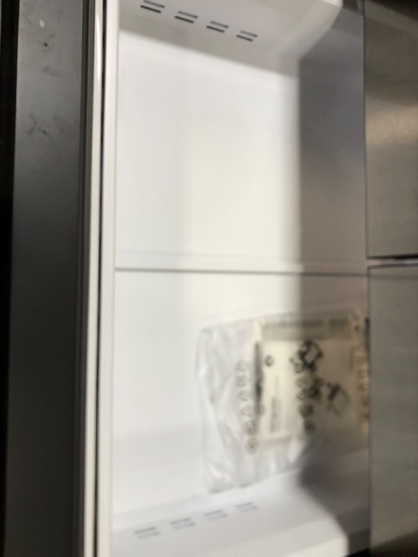 Photo 1 of Samsung Bespoke 28.8-cu ft 4-Door Smart French Door Refrigerator with Dual Ice Maker and Door within Door (Stainless Steel- All Panels) ENERGY STAR
