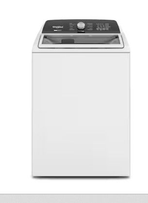 Photo 1 of Whirlpool 2 in 1 Removable Agitator 4.7-cu ft High Efficiency Impeller and Agitator Top-Load Washer (White)
