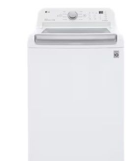 Photo 1 of LG ColdWash 5-cu ft High Efficiency Impeller Top-Load Washer (White) ENERGY STAR
